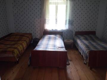 Фото номера Трехместный номер с общей ванной комнатой Гостевой дом Guesthouse MAMUKA zhabesh г. Zhabeshi 13